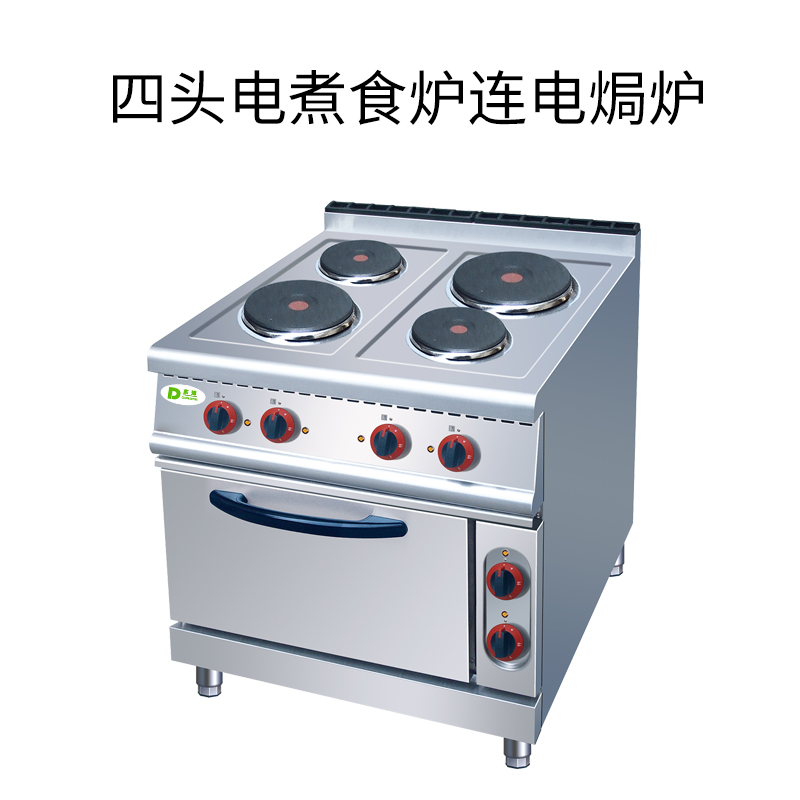 ZH-TT-4四頭電煮食爐連電焗爐